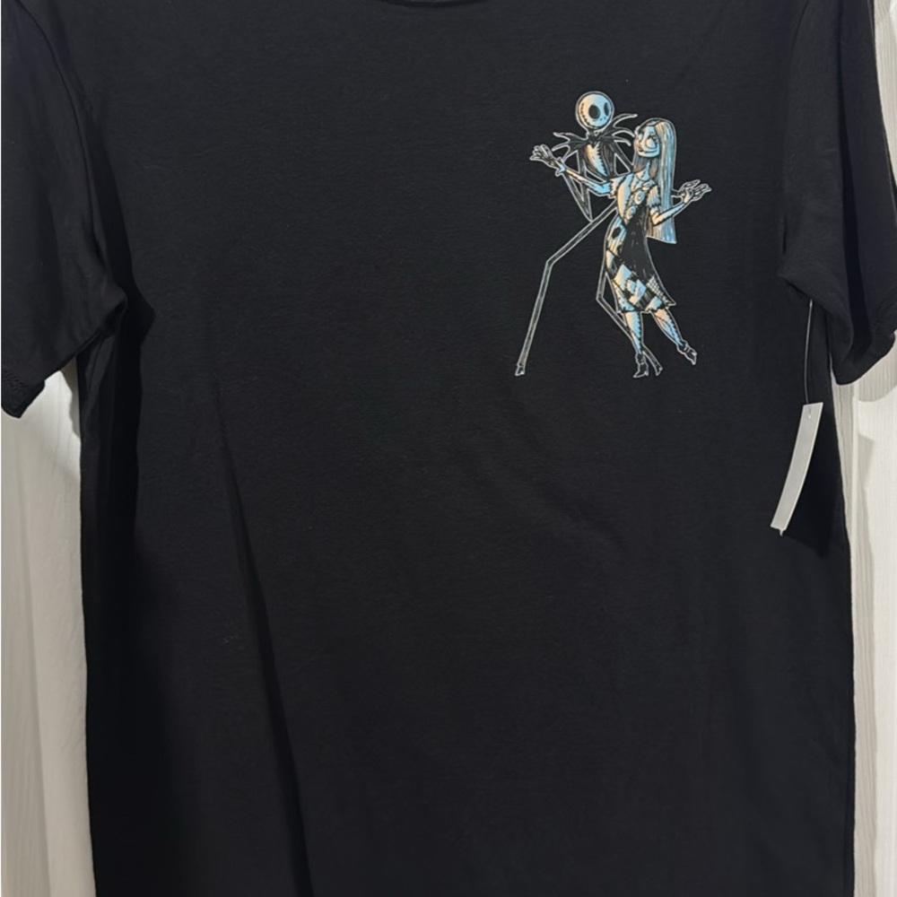 Black Graphic T-Shirt with Unique Design
